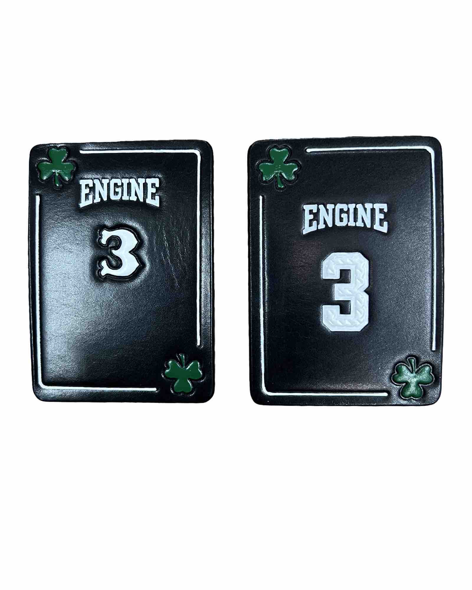 Custom Rig / Station Numbered Helmet Card