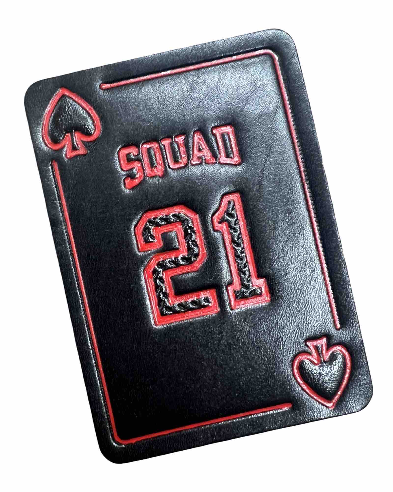 Custom Rig / Station Numbered Helmet Card