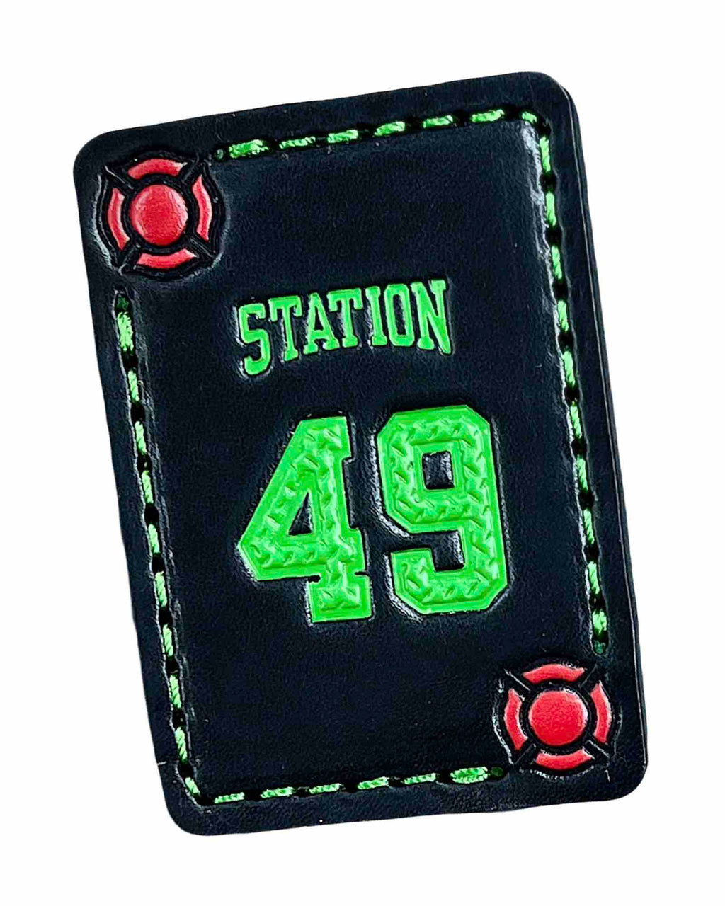 Custom Rig / Station Numbered Helmet Card