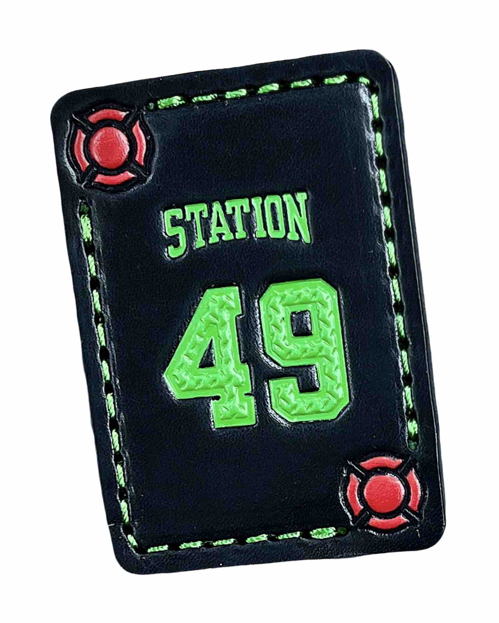 Custom Rig / Station Numbered Helmet Card