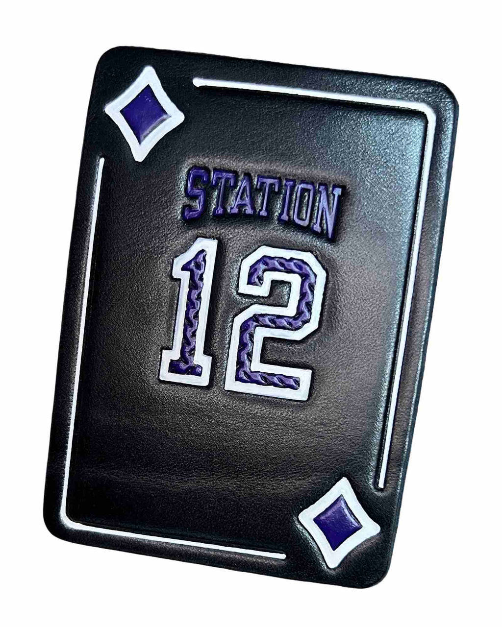 Custom Rig / Station Numbered Helmet Card