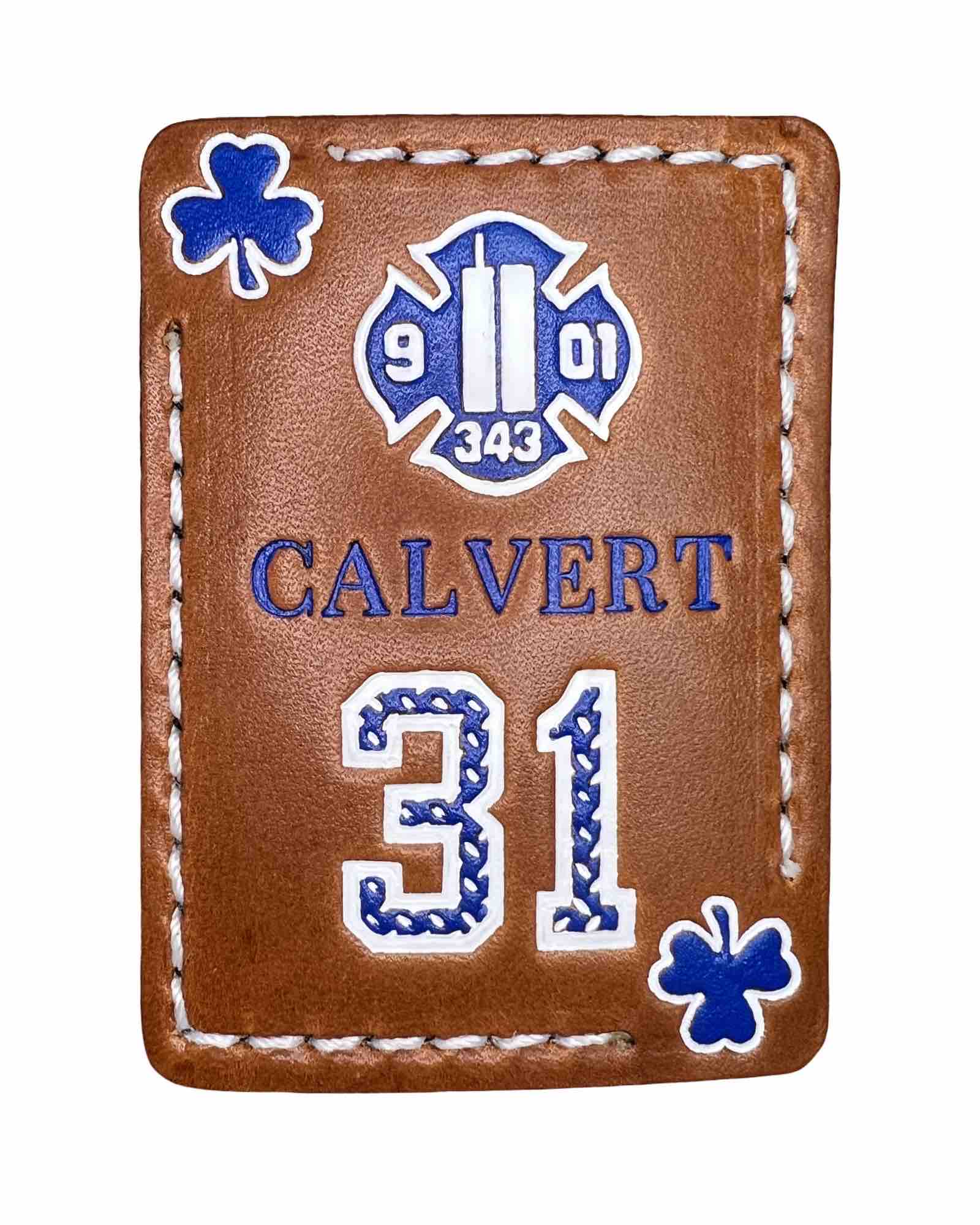 Custom Rig / Station Numbered DELUXE Helmet Card