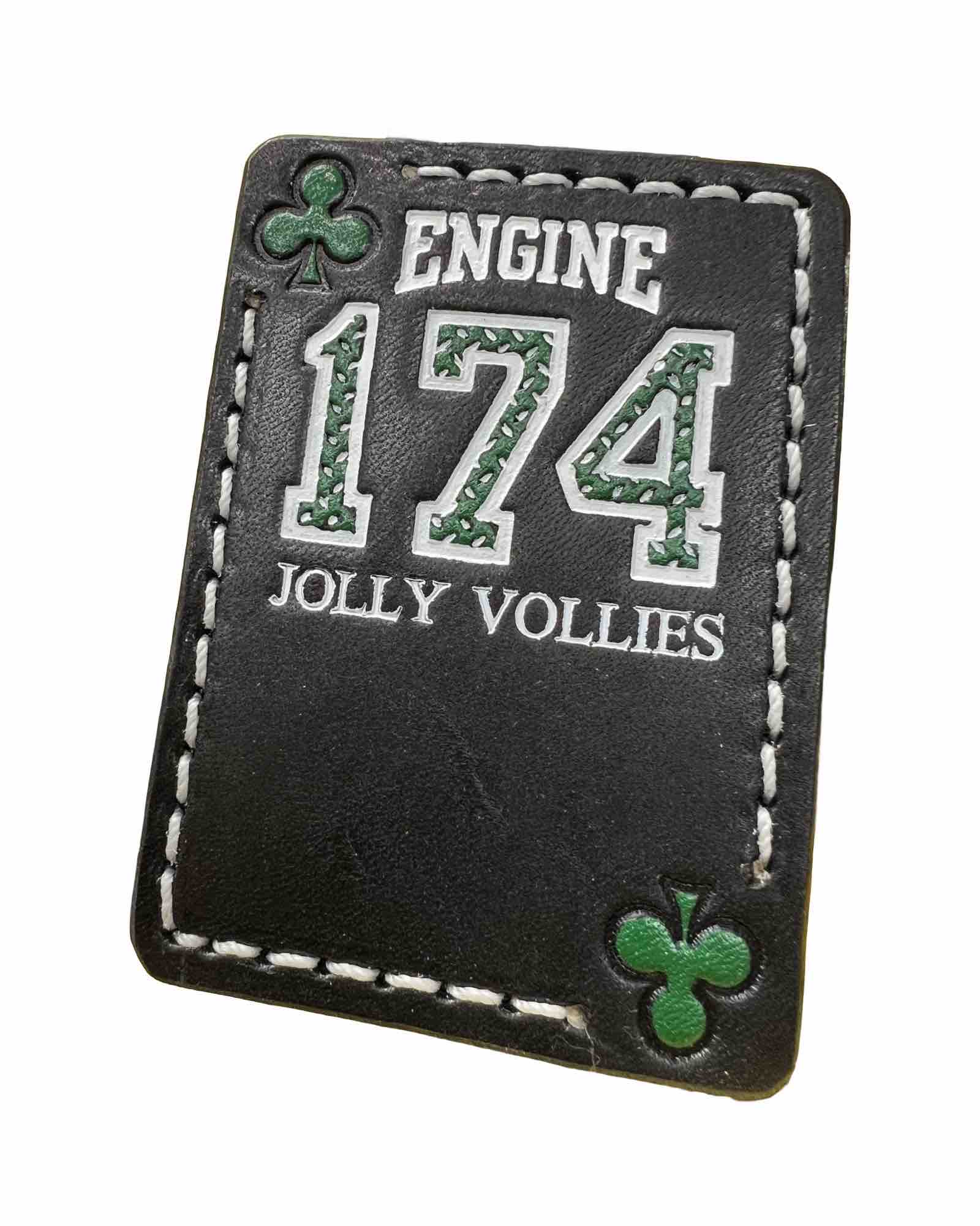 Custom Rig / Station Numbered DELUXE Helmet Card