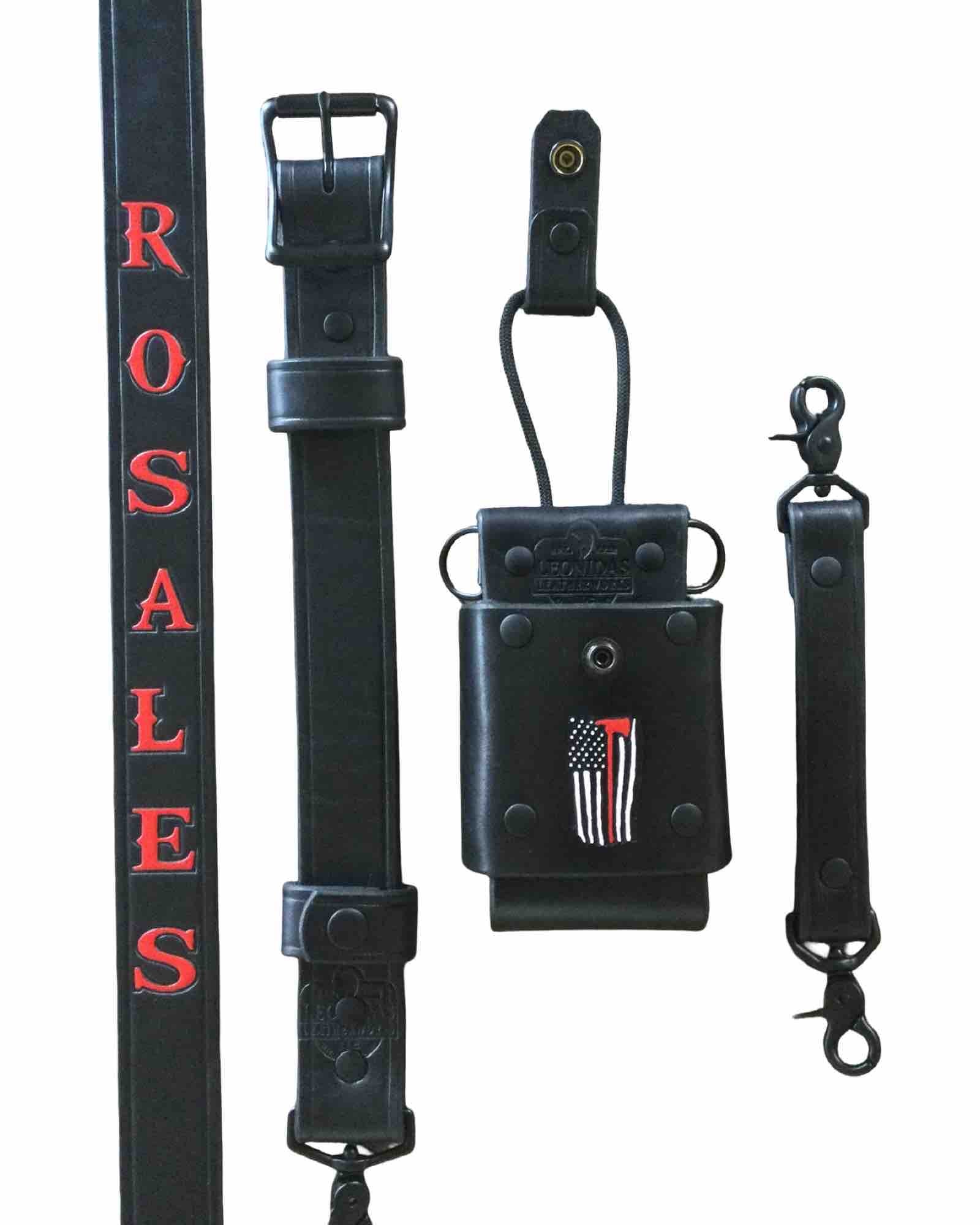 "Job Town" Grade Adjustable Radio Strap SET