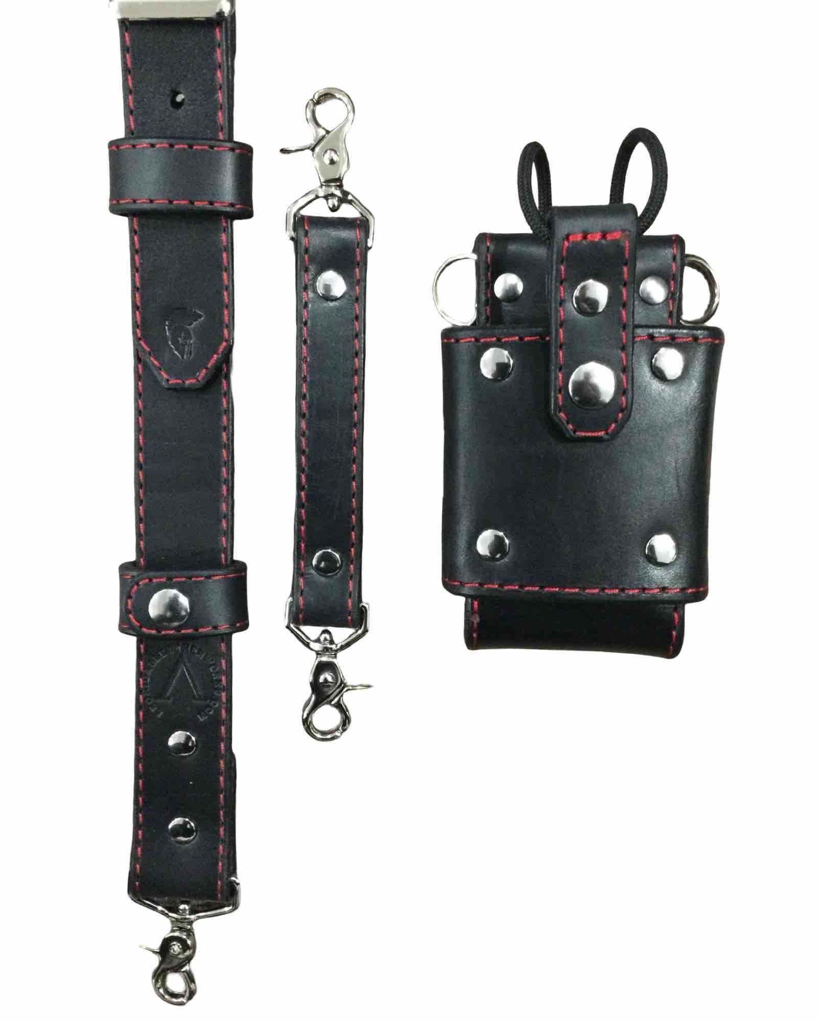 "Job Town" Grade Adjustable Radio Strap SET