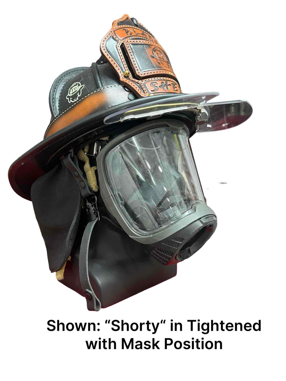 Latigo Leather Helmet Chin Strap with Quick Side Release