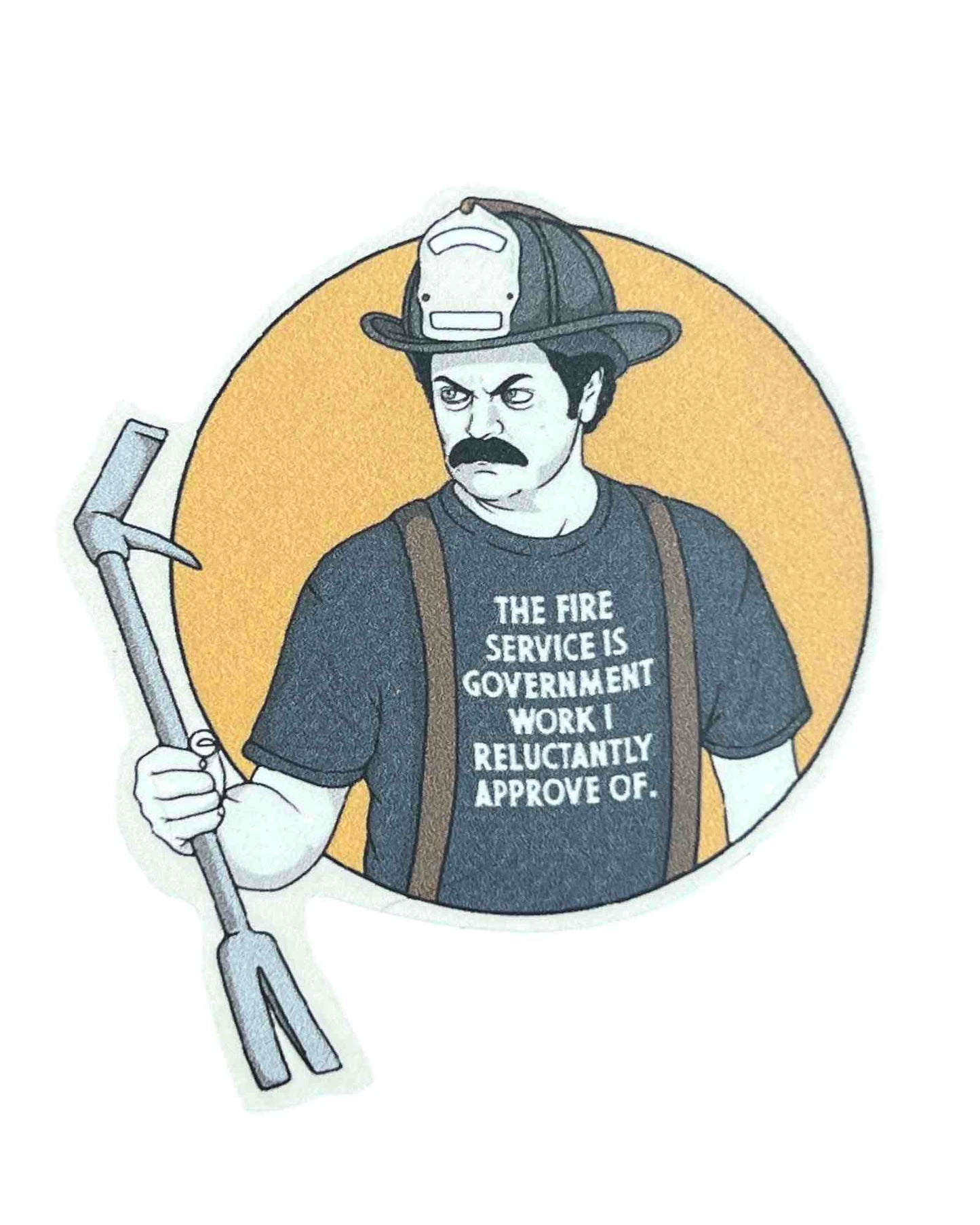 "Reluctantly Approved" Sticker