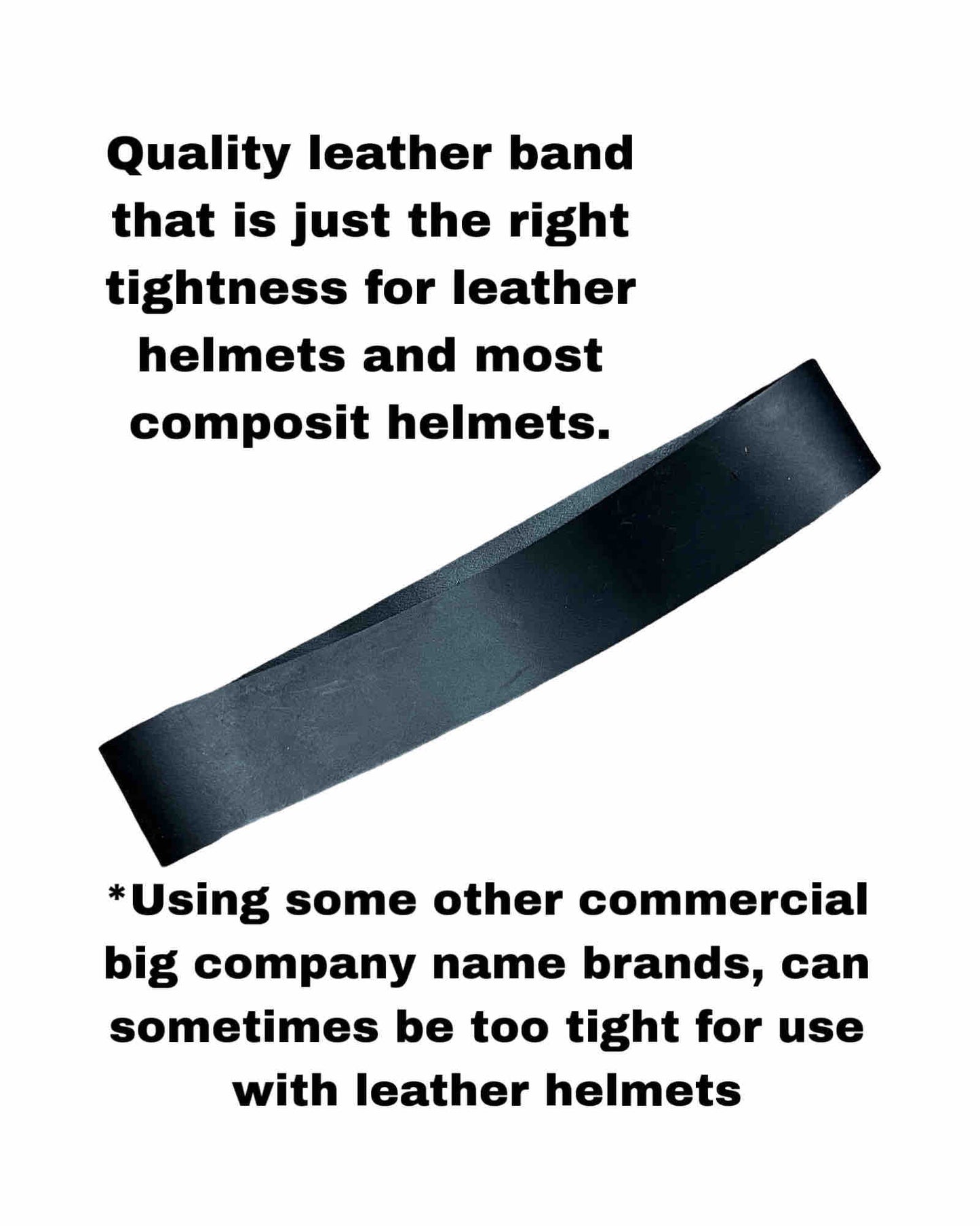 Rubber Helmet Band