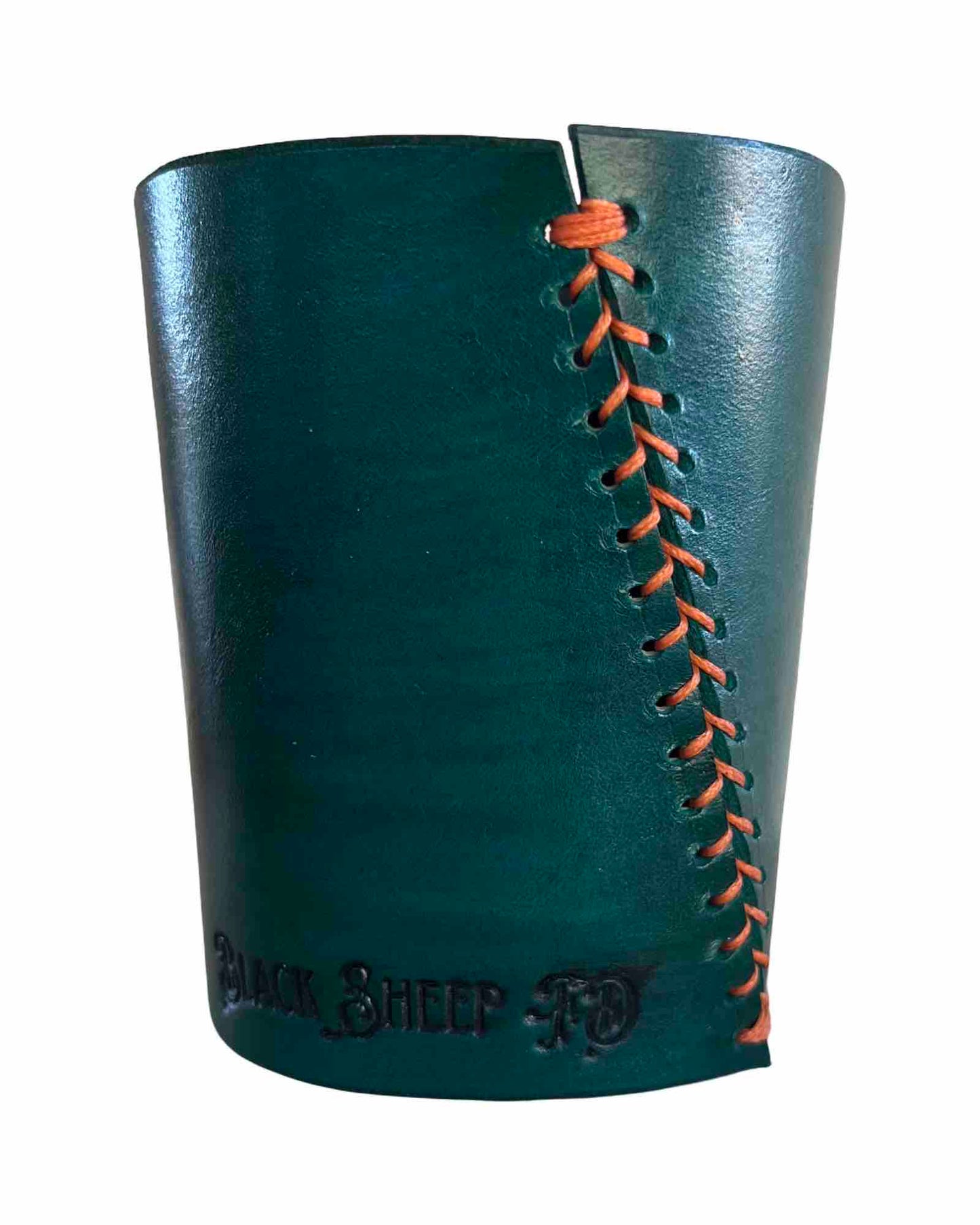 "No Luck All Skill" Shamrock Pint Glass Koozie